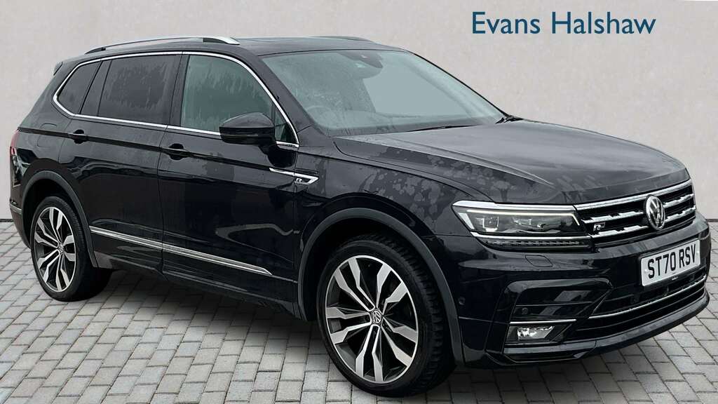 Volkswagen Tiguan Allspace 2.0 Tdi 190 4Motion R-line Tech Dsg 2020 Black