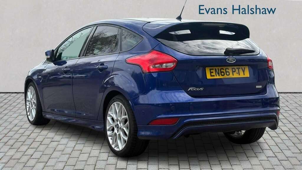 Ford Focus 1.0 Ecoboost 125 St-line 2016 EN66PTY Blue #3