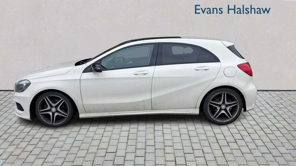 Mercedes-Benz A Class A200 Cdi Amg Night Edition 2015 YN15VGP White #3