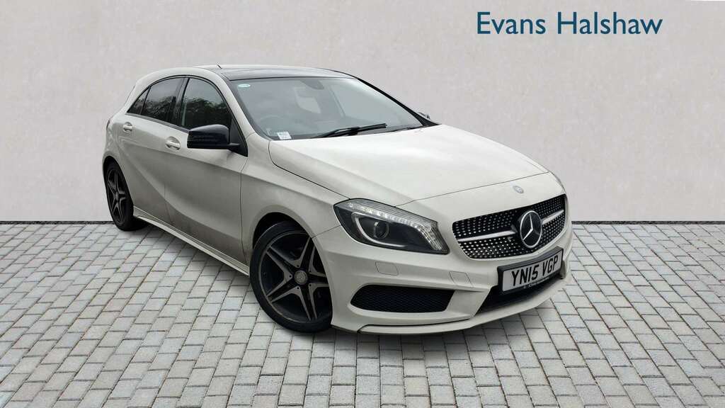 Mercedes-Benz A Class A200 Cdi Amg Night Edition 2015 YN15VGP White #6