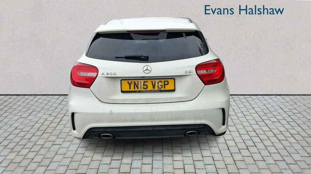 Mercedes-Benz A Class A200 Cdi Amg Night Edition 2015 YN15VGP White #2