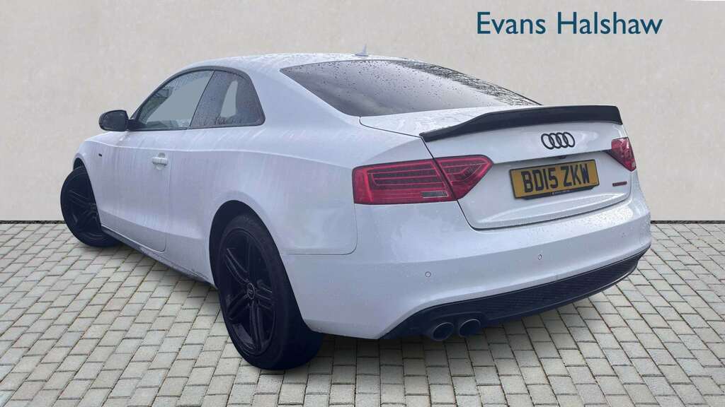 Audi A5 2.0 Tdi 177 Quattro Black Ed Plus S Tronic 201 White