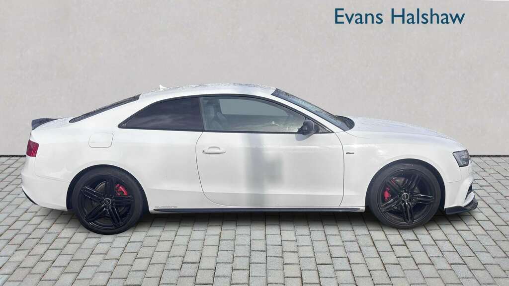Audi A5 2.0 Tdi 177 Quattro Black Ed Plus S Tronic 201 BD15ZKW White #4
