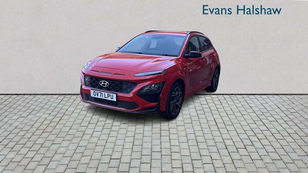 Hyundai Kona 1.0 Tgdi 48V Mhev N Line 2021 OV71LPU Red #2