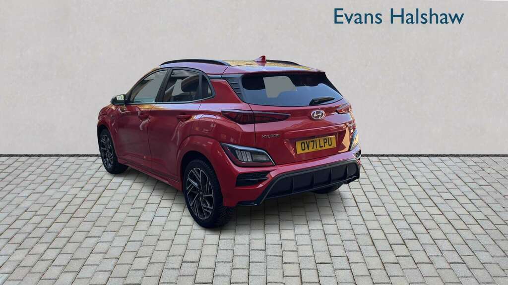 Hyundai Kona 1.0 Tgdi 48V Mhev N Line 2021 OV71LPU Red #3