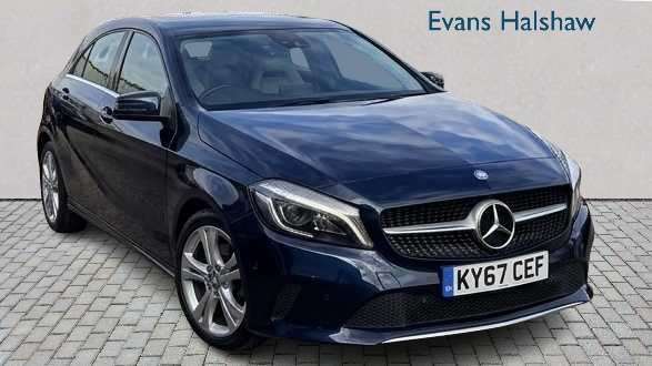 Mercedes-Benz A Class A180 Sport 2017 Blue