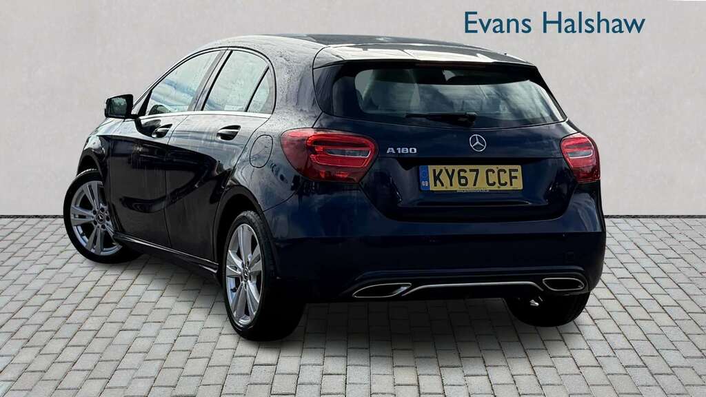 Mercedes-Benz A Class A180 Sport 2017 KY67CCF Blue #2