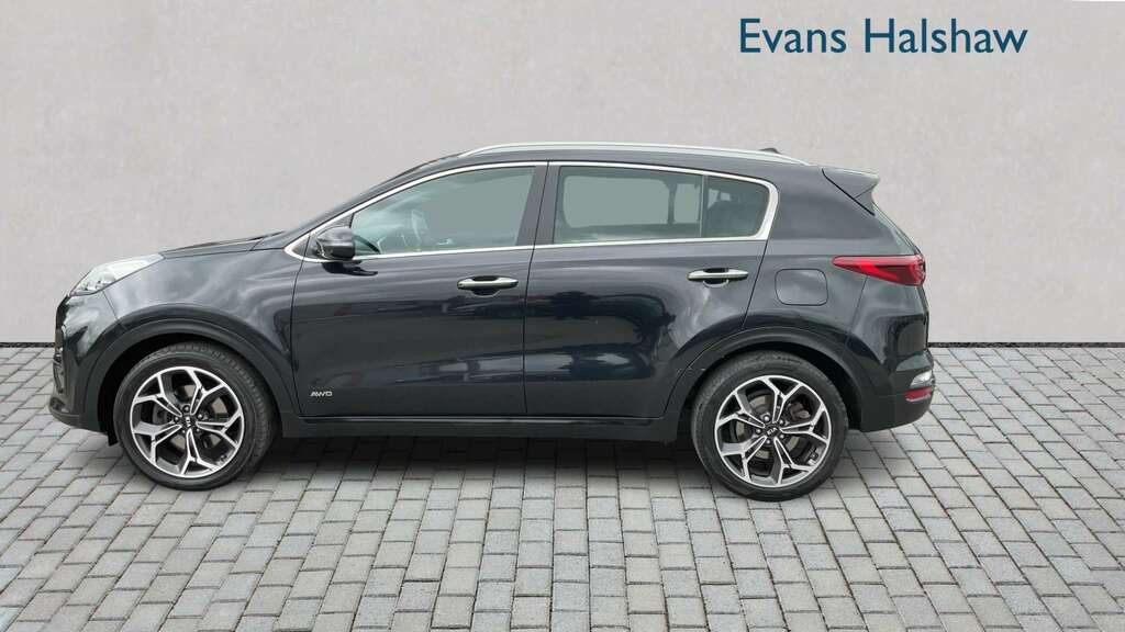 Kia Sportage 1.6 Crdi 48V Isg Gt-line Dct Awd 2022 YY71XFU Black #3