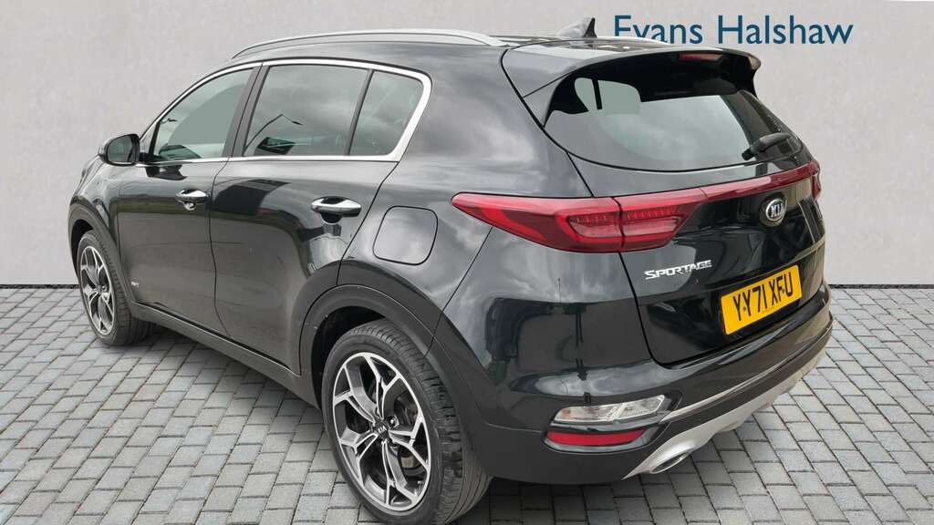 Kia Sportage 1.6 Crdi 48V Isg Gt-line Dct Awd 2022 YY71XFU Black #2
