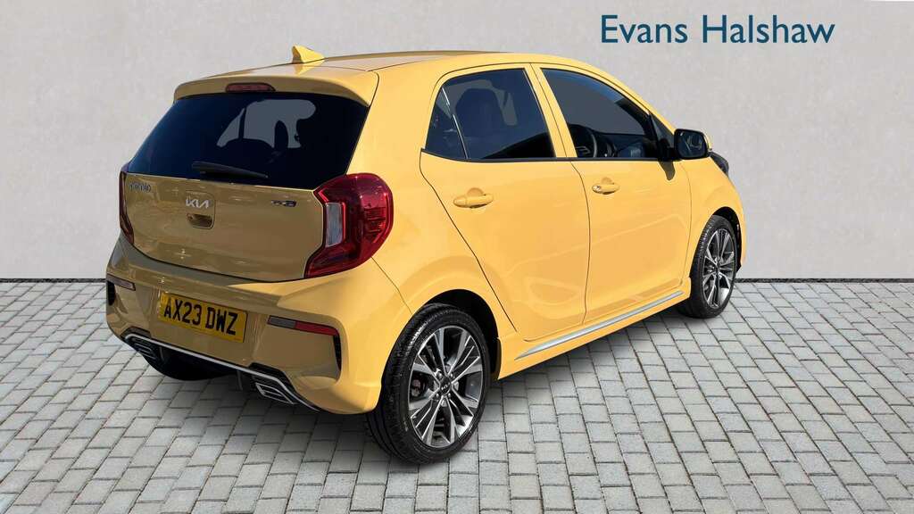 Kia Picanto 1.0 Gt-line 4 Seats 2023 AX23DWZ Yellow #3
