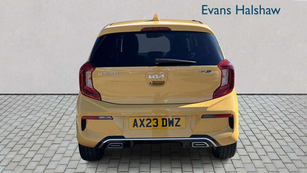 Kia Picanto 1.0 Gt-line 4 Seats 2023 AX23DWZ Yellow #4