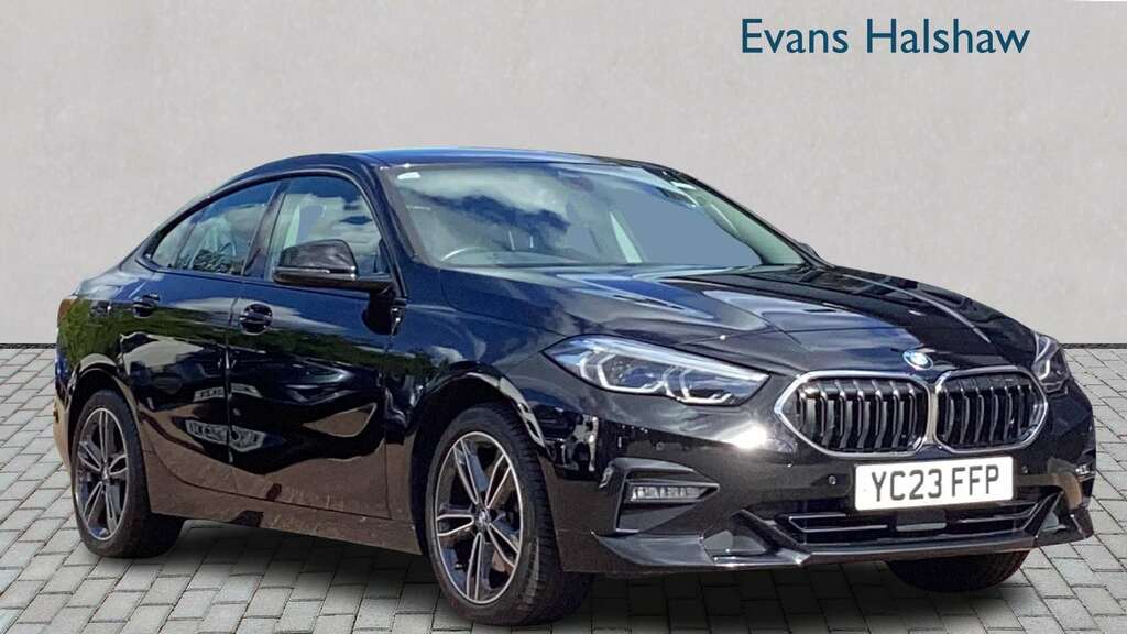 BMW 2 Series 218D Sport Live Cockpit Prof 2023 Black