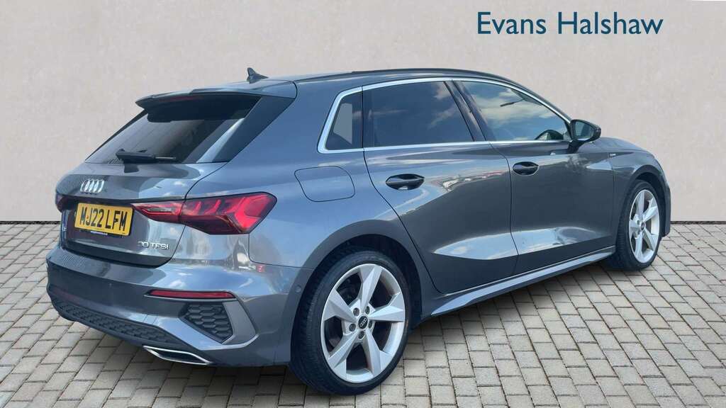 Audi A3 30 Tfsi S Line S Tronic 2022 MJ22LFM Grey #2