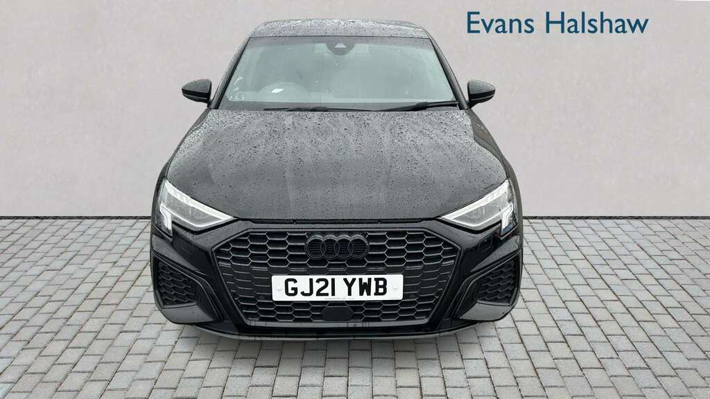 Audi A3 35 Tfsi S Line S Tronic 2021 GJ21YWB Black #2