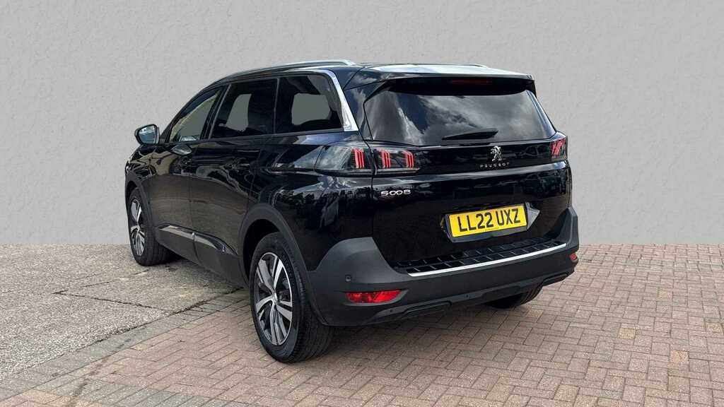 Peugeot 5008 1.5 Bluehdi Allure Eat8 2022 LL22UXZ Black #3