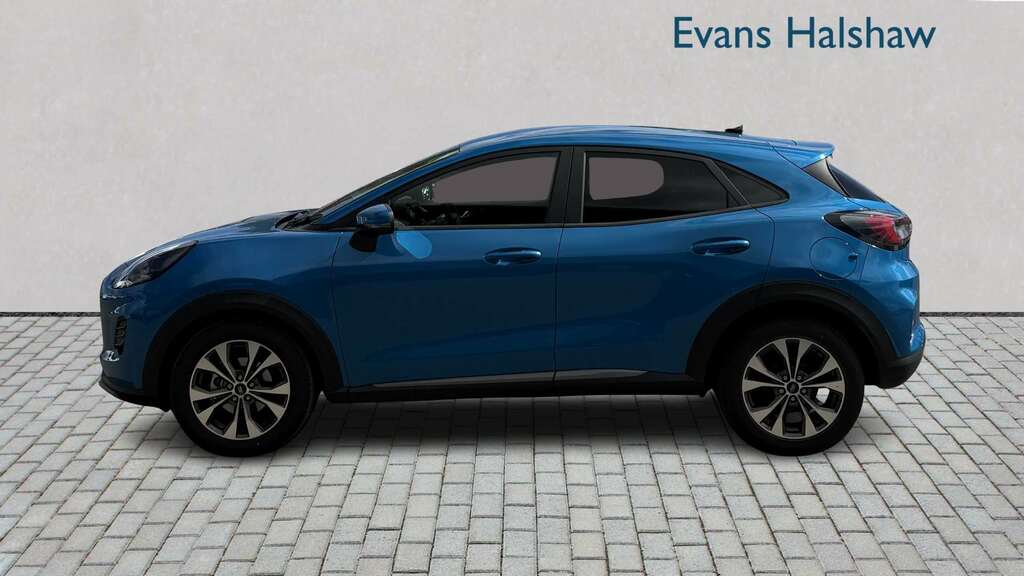 Ford Puma 1.0 Ecoboost Hybrid Mhev Titanium Dct 2025 BK75YFH Blue #4