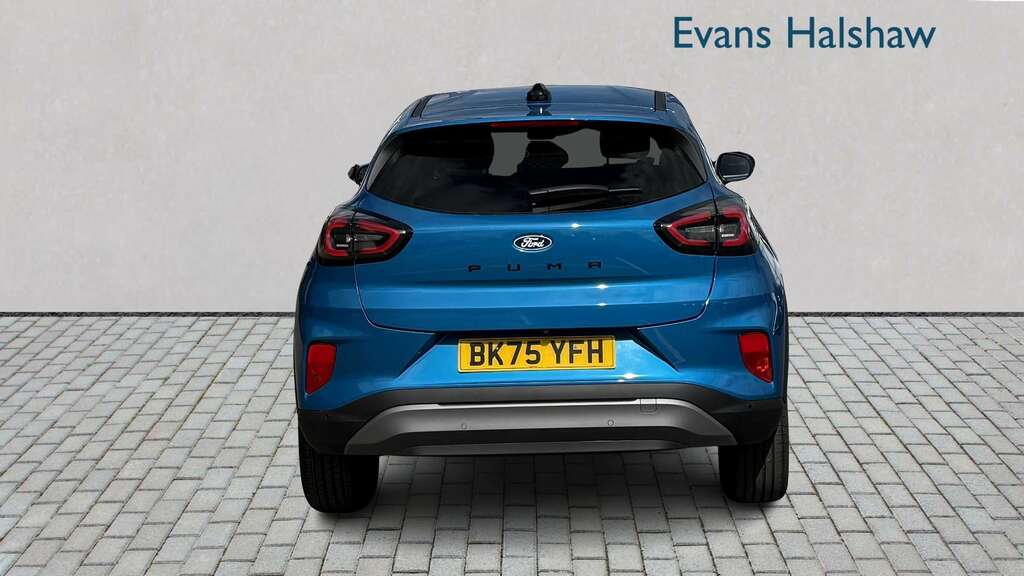 Ford Puma 1.0 Ecoboost Hybrid Mhev Titanium Dct 2025 BK75YFH Blue #5