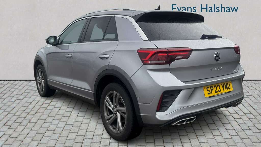 Volkswagen T-Roc 2.0 Tsi 4Motion R-line Dsg 2023 SP23VMU Silver #3