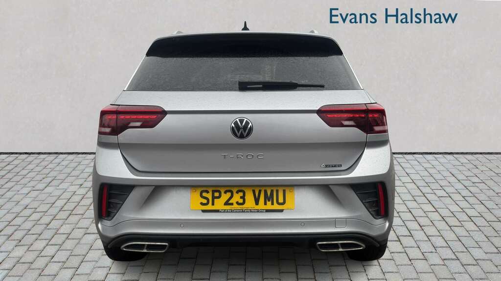 Volkswagen T-Roc 2.0 Tsi 4Motion R-line Dsg 2023 SP23VMU Silver #4