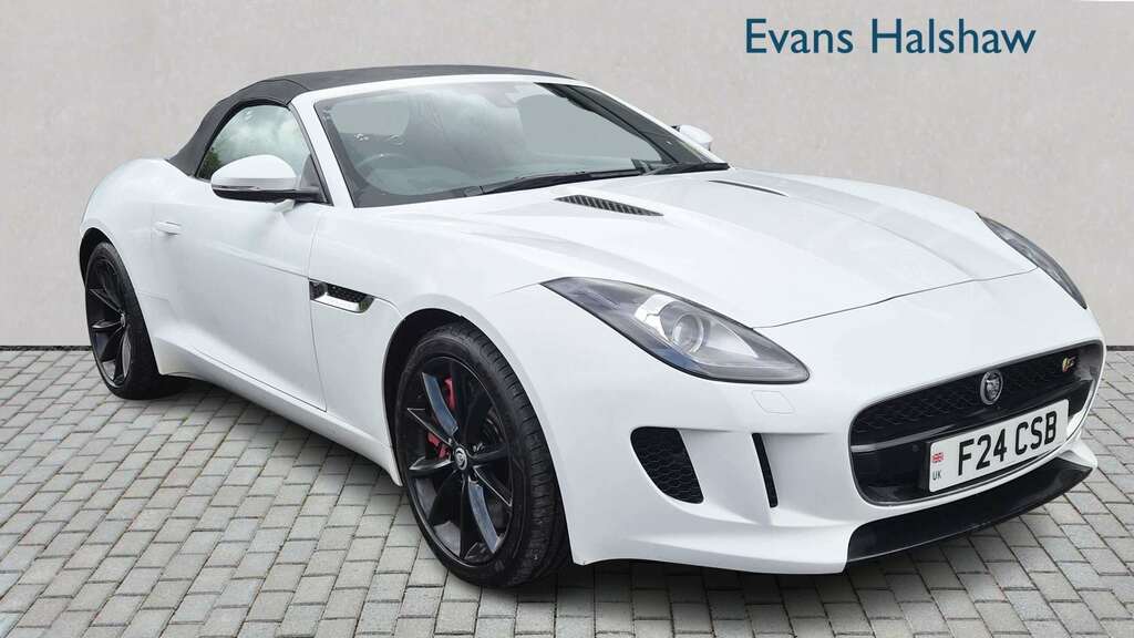 Jaguar F-Type 3.0 Supercharged V6 S 2014 White