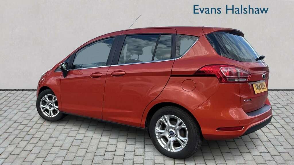 Ford B-Max 1.6 Tdci Zetec 2014 Red