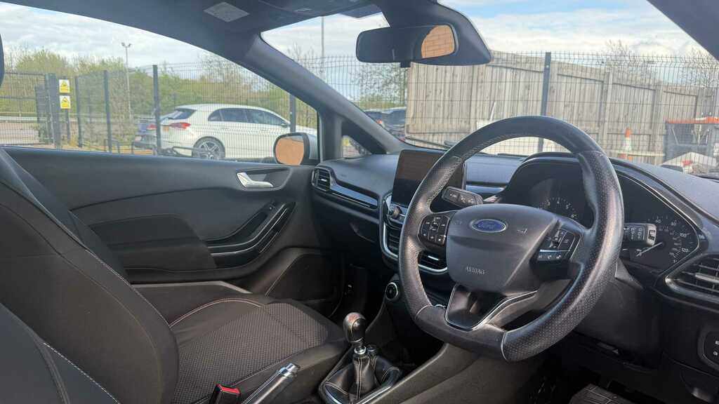 Ford Fiesta 1.0 Ecoboost 125 St-line 2017 EJ67RSO Silver #3