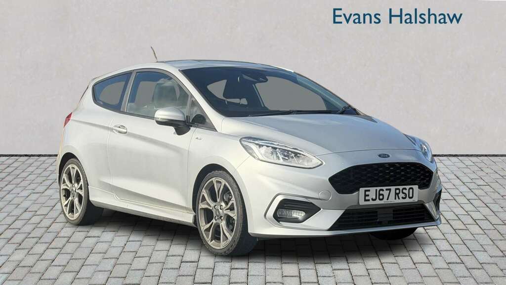 Ford Fiesta 1.0 Ecoboost 125 St-line 2017 Silver