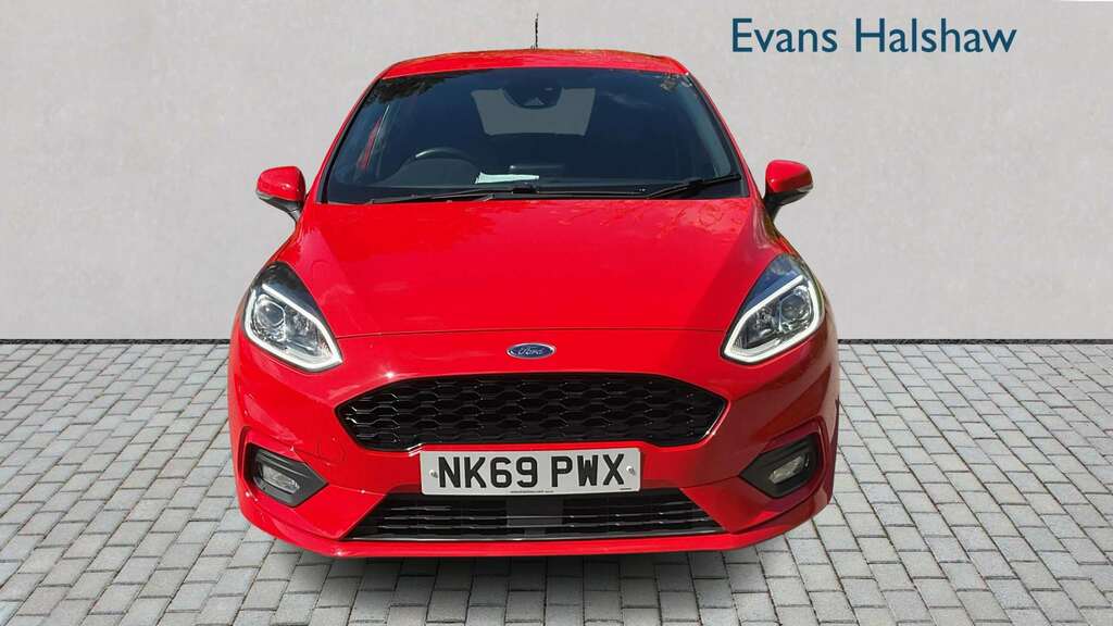 Ford Fiesta 1.0 Ecoboost 125 St-line X 2019 NK69PWX Red #4