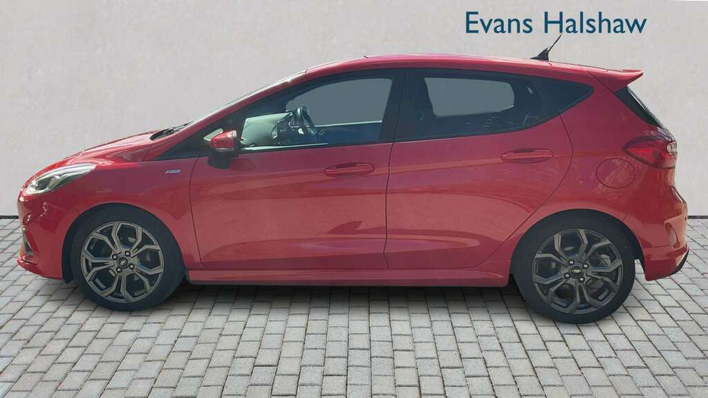 Ford Fiesta 1.0 Ecoboost 125 St-line X 2019 NK69PWX Red #3