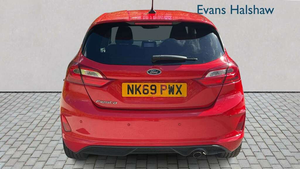 Ford Fiesta 1.0 Ecoboost 125 St-line X 2019 NK69PWX Red #5