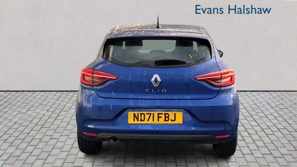 Renault Clio 1.0 Tce 90 Iconic 2021 ND71FBJ Blue #4