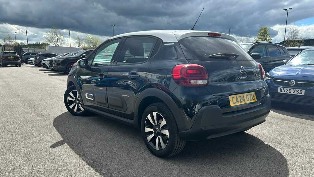 Citroen C3 1.2 Puretech 110 Plus Eat6 2024 CA24GZU Black #2
