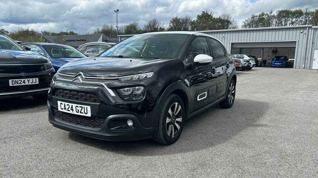 Citroen C3 1.2 Puretech 110 Plus Eat6 2024 CA24GZU Black #3
