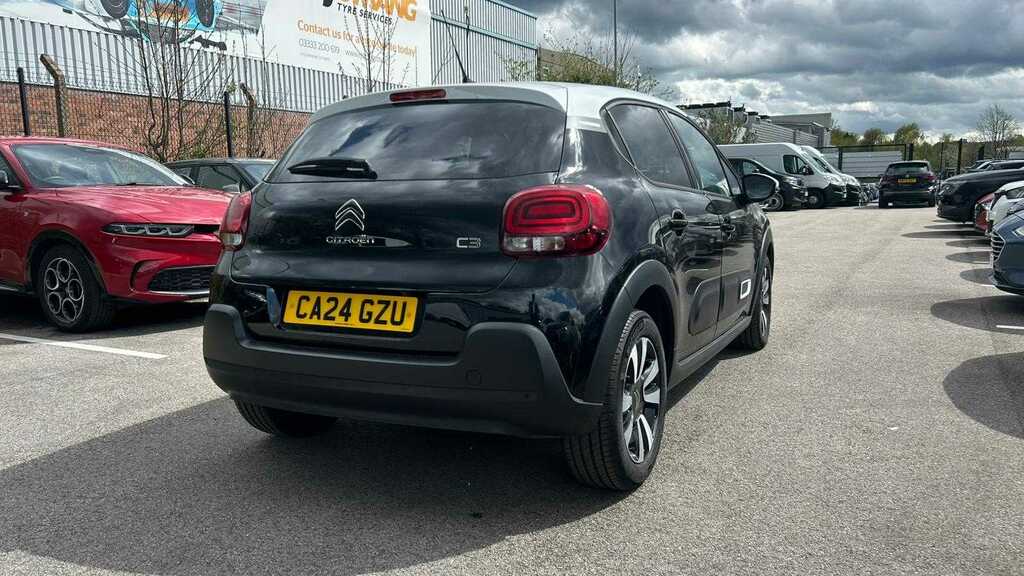 Citroen C3 1.2 Puretech 110 Plus Eat6 2024 CA24GZU Black #4