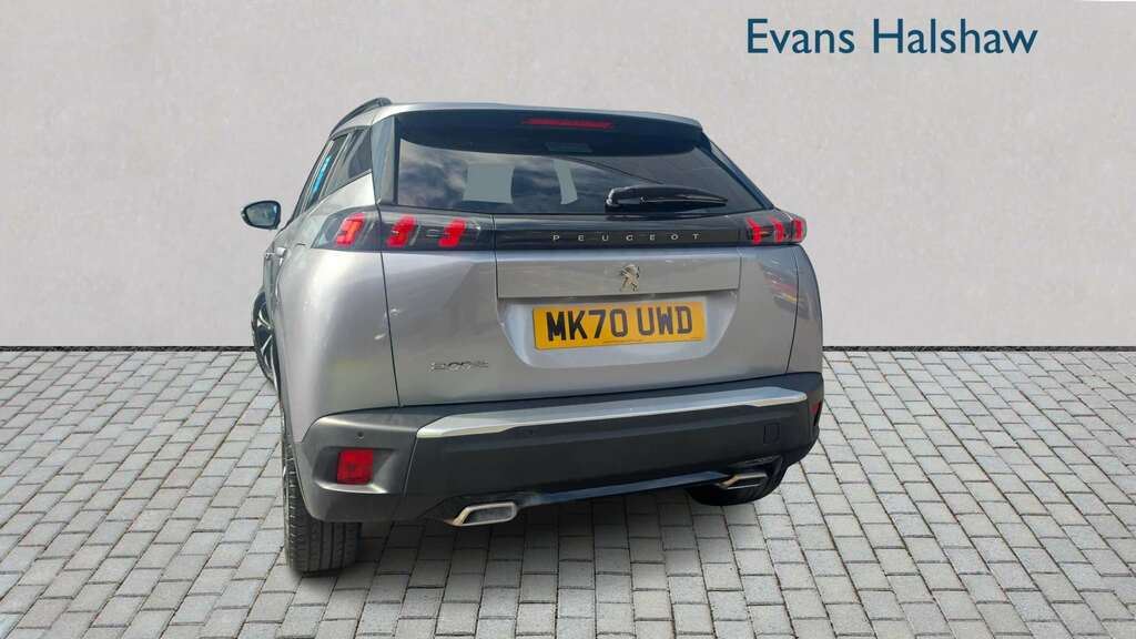 Peugeot 2008 1.2 Puretech 130 Allure Premium Eat8 2020 MK70UWD Grey #2