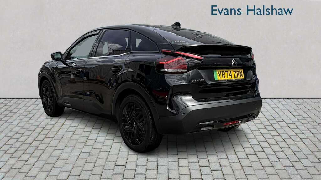 Citroen e-C4 100Kw E-series 50Kwh 2024 YR74ZRN Black #4