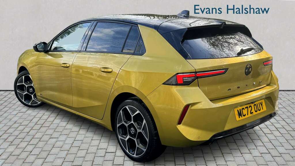 Vauxhall Astra 1.2 Turbo 130 Ultimate 2023 MC72OUY Yellow #3