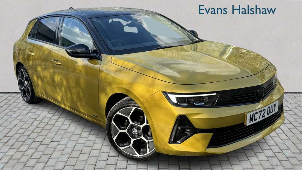 Vauxhall Astra 1.2 Turbo 130 Ultimate 2023 Yellow