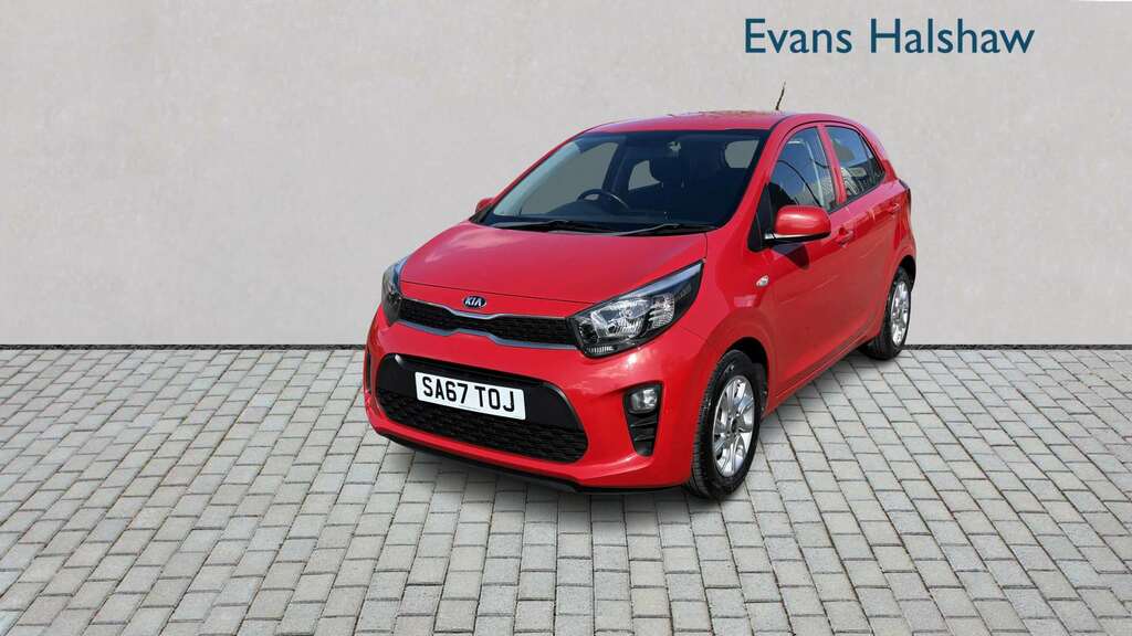 Kia Picanto 1.0 2 2017 SA67TOJ Red #3