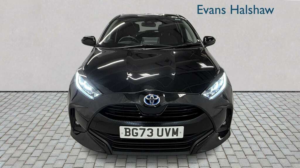 Toyota Yaris 1.5 Hybrid Design Cvt 2023 BG73UVM Black #4