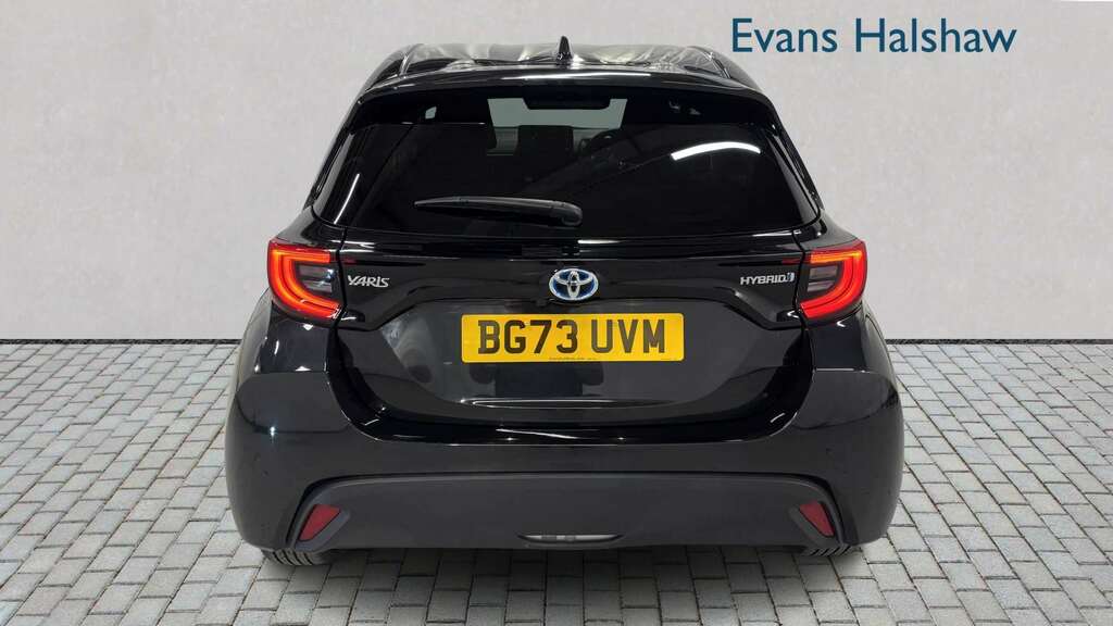 Toyota Yaris 1.5 Hybrid Design Cvt 2023 BG73UVM Black #5