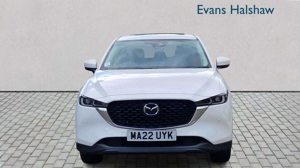 Mazda CX-5 2.2D 184 Sport 2022 MA22UYK White #3