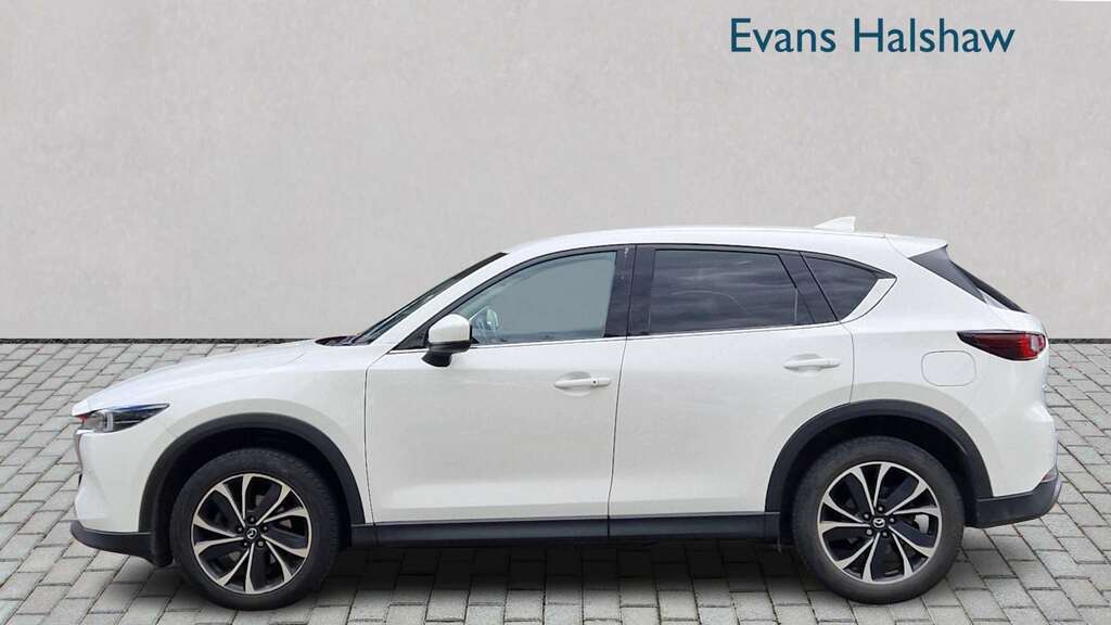 Mazda CX-5 2.2D 184 Sport 2022 MA22UYK White #4