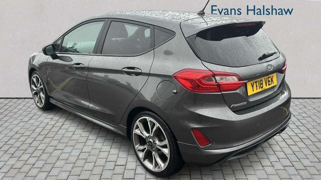 Ford Fiesta 1.0 Ecoboost 140 St-line X 2018 YT18VEK Grey #4