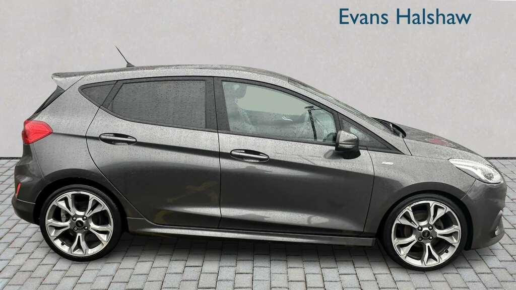 Ford Fiesta 1.0 Ecoboost 140 St-line X 2018 YT18VEK Grey #6