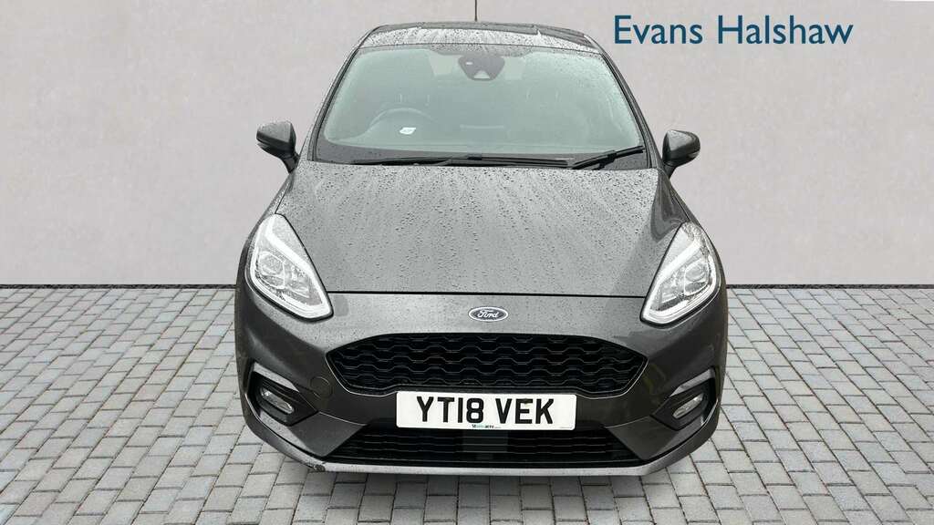 Ford Fiesta 1.0 Ecoboost 140 St-line X 2018 YT18VEK Grey #2