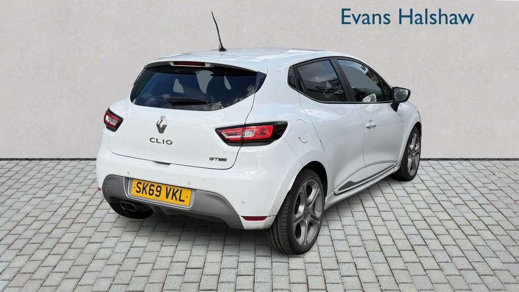 Renault Clio 0.9 Tce 90 Gt Line 2019 SK69VKL White #2