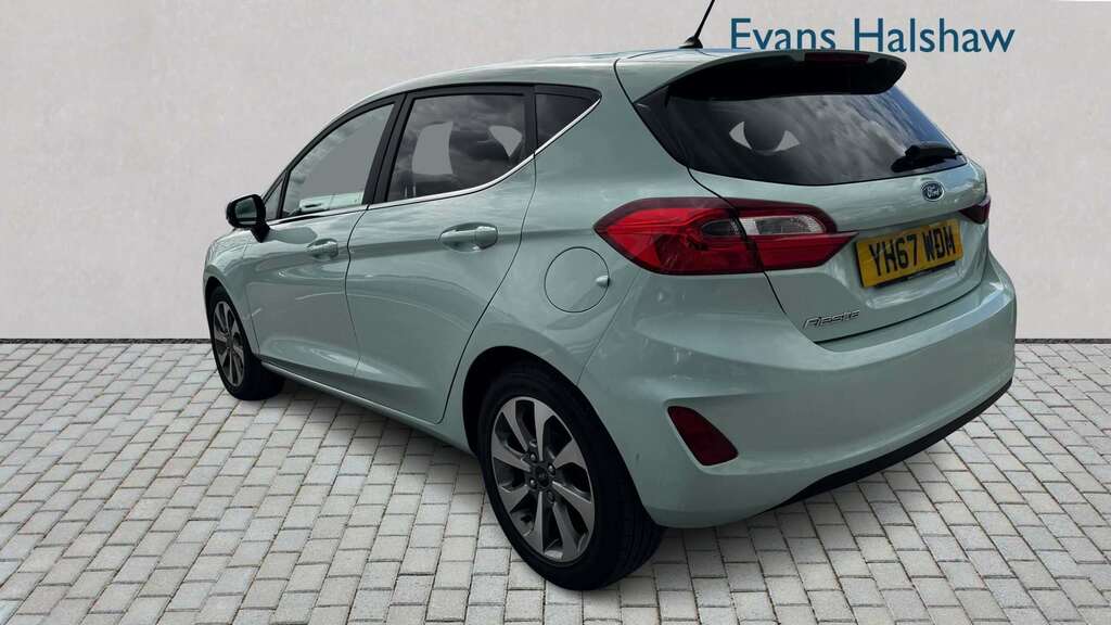 Ford Fiesta 1.0 Ecoboost Zetec Bo Play 2017 YH67WDM Green #4