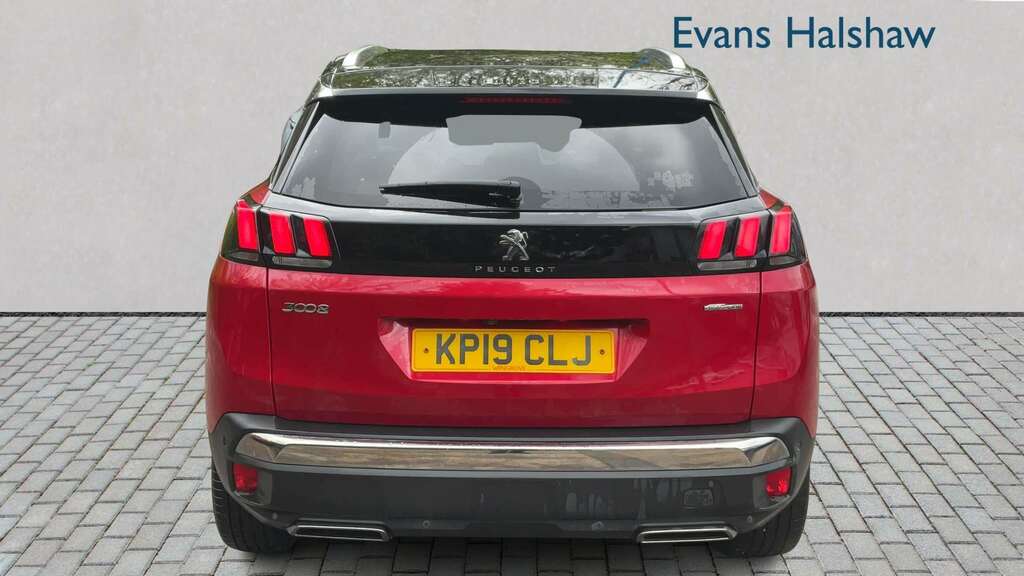 Peugeot 3008 1.5 Bluehdi Gt Line 2019 KP19CLJ Red #5