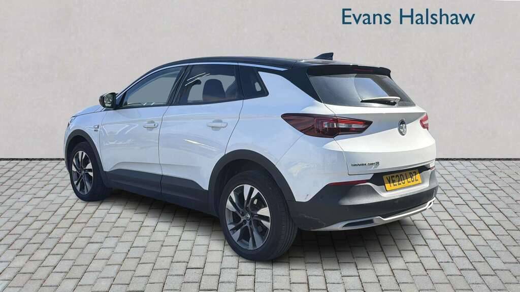 Vauxhall Grandland X 1.5 Turbo D Griffin 2020 YE20LBZ White #2